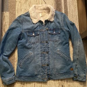 Roxy Sherpa Denim (Jean) Jacket